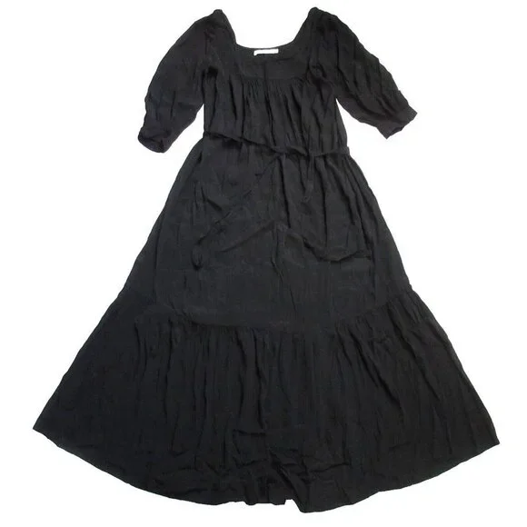black scuba maxi dress Modal Scuba Maxi Dress- Black – Sophia Blake Boutique
